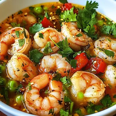 Quick and Spicy Shrimp Soup