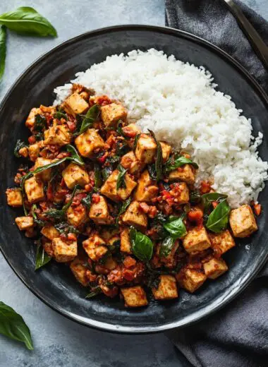 Thai Basil Tofu