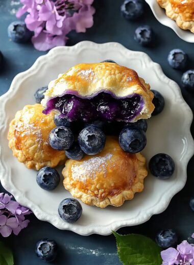 Blueberry Pie Bombs