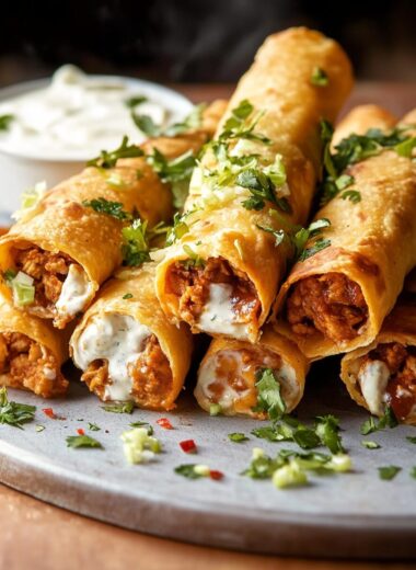 Crispy Chipotle Chicken Cream Cheese Taquitos
