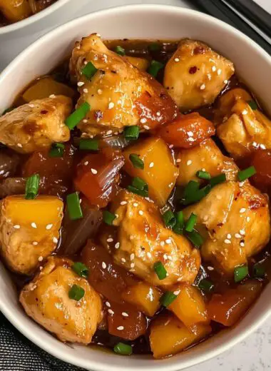 Crock Pot Sweet and Sour Chicken