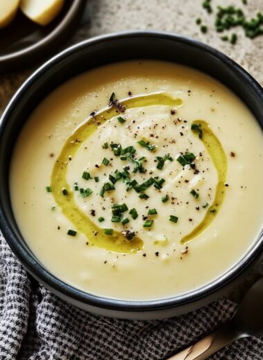Cozy Potato Leek Soup