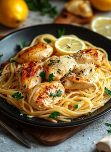 Quick and Easy Chicken Scampi