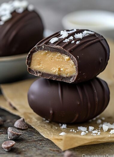 Homemade Chocolate Peanut Butter Eggs