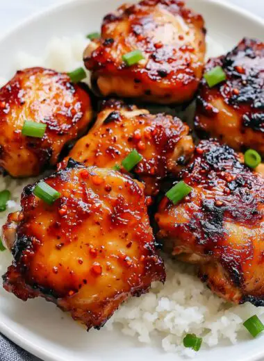 Sweet Chili Chicken Thighs in Air Fryer