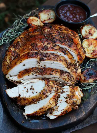 Smoked Peppercorn Turkey Breast
