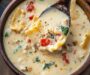 Slow Cooker White Lasagna Soup