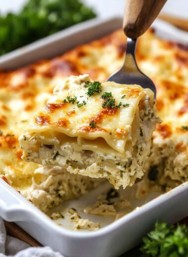 White Chicken Lasagna