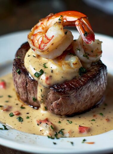 Filet Mignon with Shrimp and Lobster