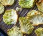 Baked Crispy Cabbage Chips