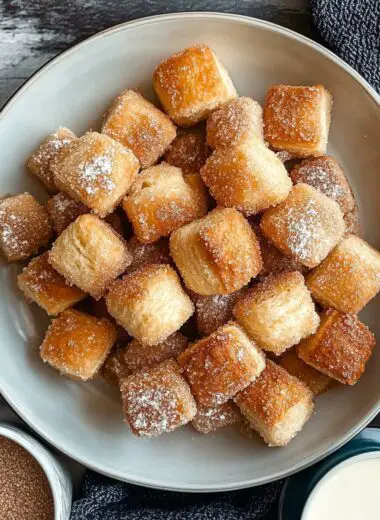 Cinnamon Sugar Biscuit Bites