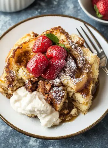 Slow Cooker French Toast Casserole