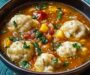 Tamale Soup with Tamale Dumplings
