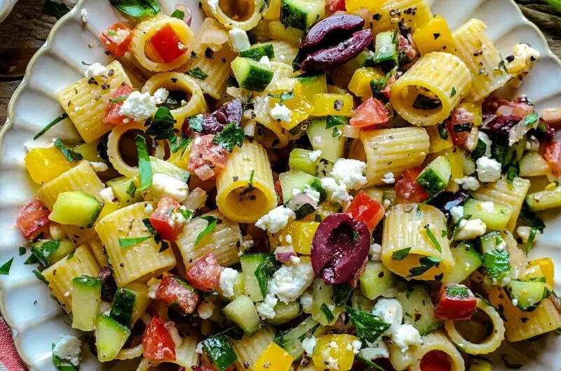 Horiatiki Village Pasta Salad
