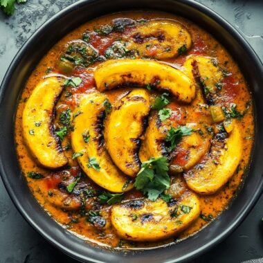 Caribbean-Style Plantain Curry