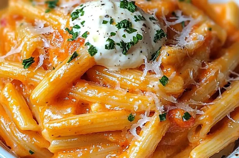 Creamy Tomato Garlic Pasta