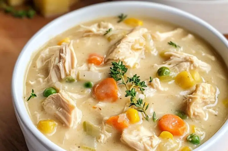 Crock Pot Chicken Pot Pie