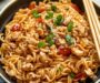 Ground Chicken Sweet Chili Noodles