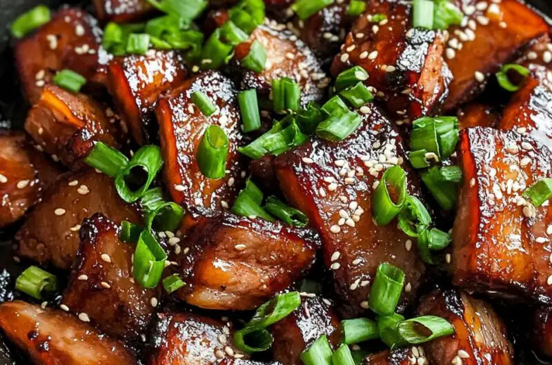 Korean Pork Belly Skillet