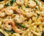 Lemon Shrimp Pasta
