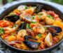 Seafood and Chorizo Paella