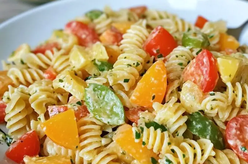 Easy Sunshine Pasta Salad