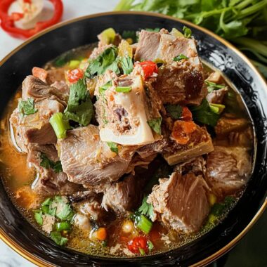 Spicy Pork Bone Soup