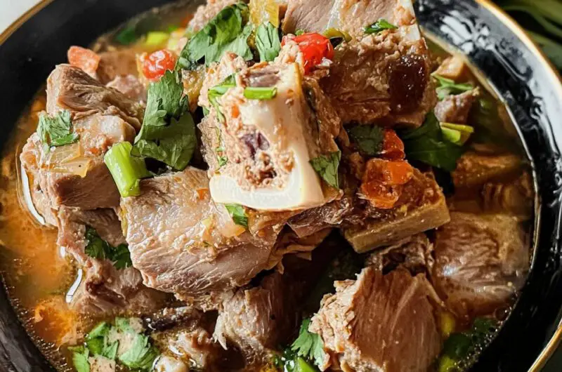 Spicy Pork Bone Soup