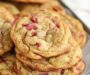 Brown Sugar Rhubarb Cookies
