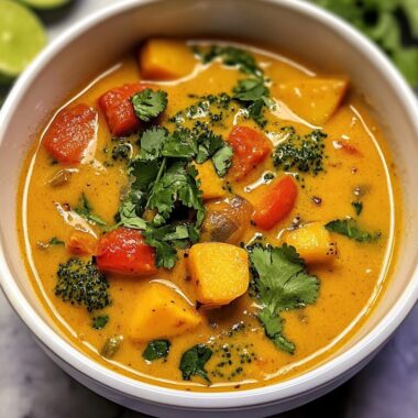 Creamy Coconut Curry Soup