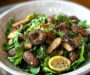 Morel Mushroom Spring Salad