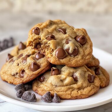 Thick Chocolate Chip Cookies