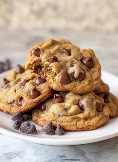 Thick Chocolate Chip Cookies