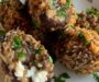 Wild Rice Stuffed Morel Mushrooms