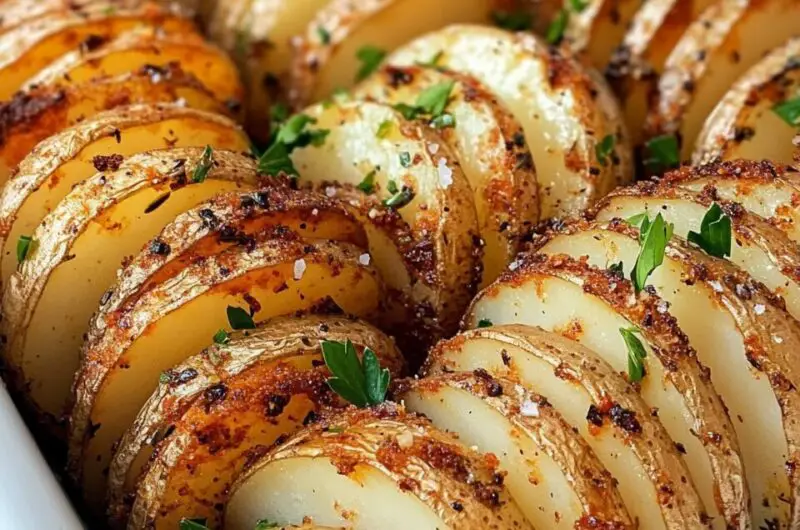 Air Fryer Sliced Potatoes