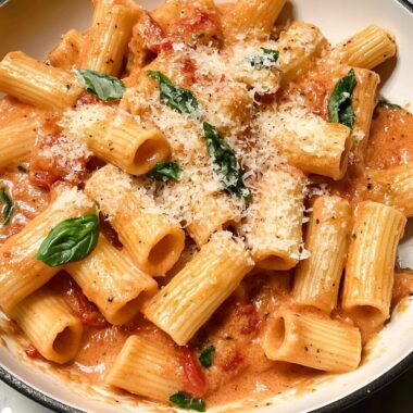 Best Creamy Tomato Rigatoni