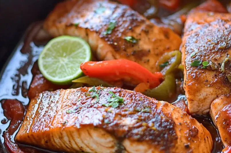Brown Stew Salmon