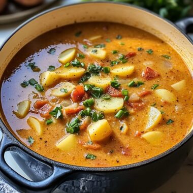 Cajun-Style Spicy Potato Soup