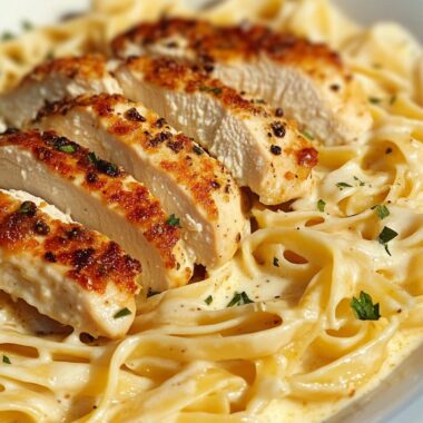 Quick Chicken Alfredo Pasta