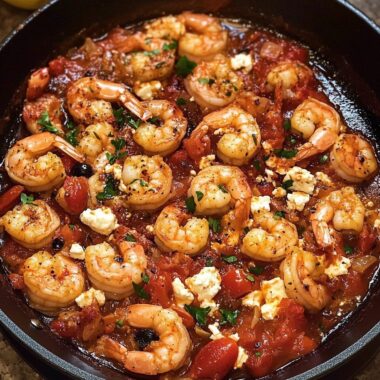Shrimp Saganaki