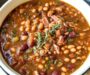 Slow Cooker 15-Bean Soup with Ham