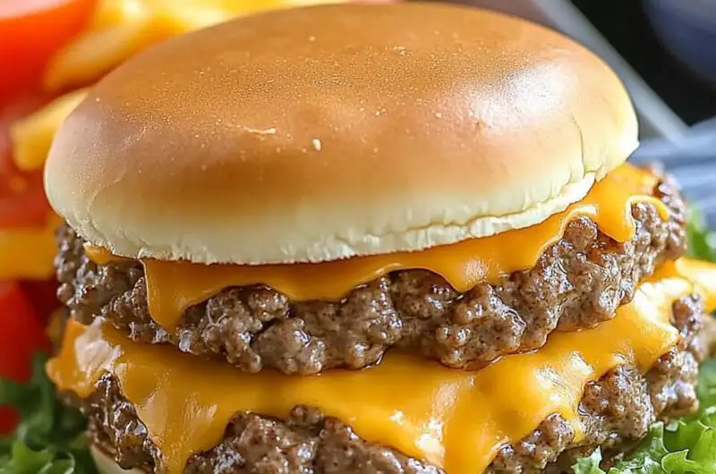 Slow Cooked Crockpot Cheeseburgers