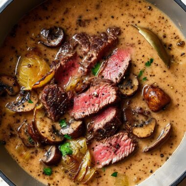 Steak au Poivre Soup