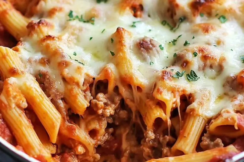 Baked Mostaccioli
