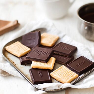 Chocolate-Dipped Petit Beurre Biscuits