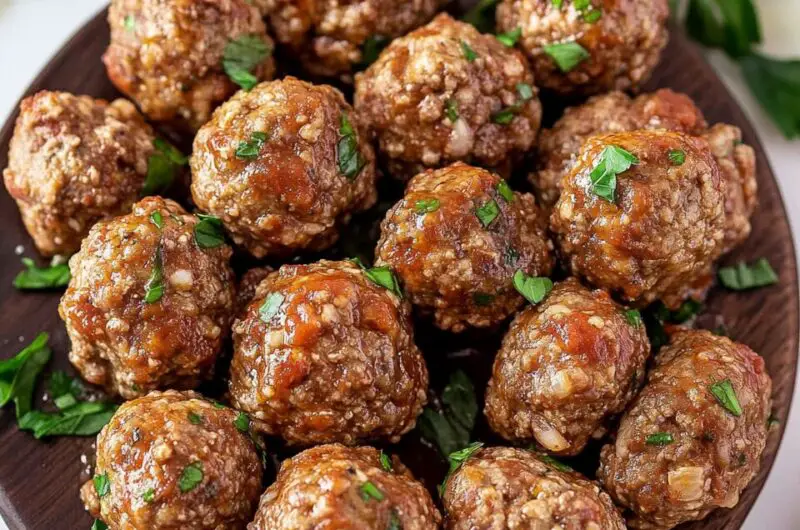 Classic Homemade Meatballs
