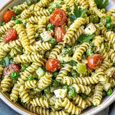 Green Goddess Pasta Salad