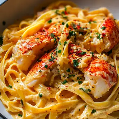 Lobster Creamy Spicy Pasta