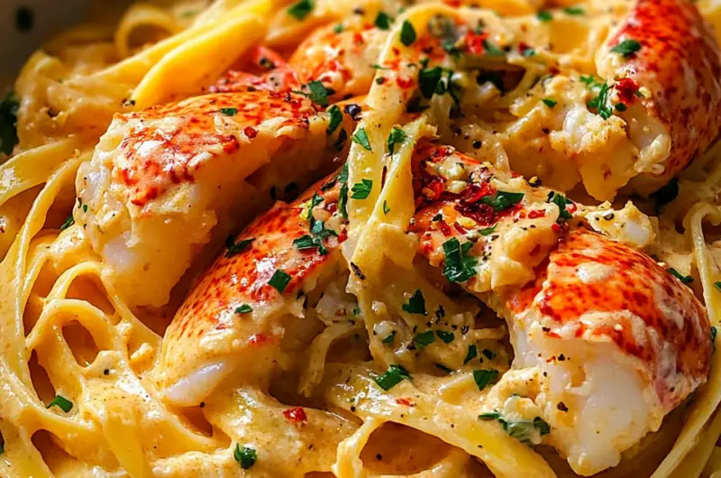 Lobster Creamy Spicy Pasta