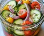 Marinated Cucumbers, Onions, and Tomatoes